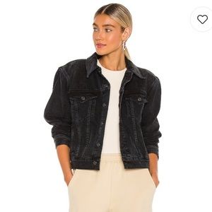 Agolde Blanca Elastic Denim Jacket